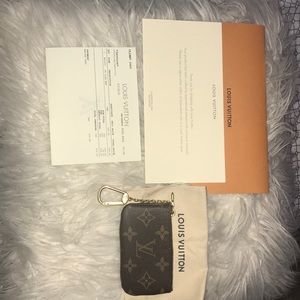 Authentic Louis Vuitton Key Pouch Monogram